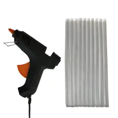 VTK - Combo Pistola Silicona Grande + 10 Barras