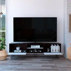 RTA DESIGN - Rack para TV 80 52x180 Vassel Rta Nogal Blanco