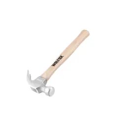 WOLFOX - Martillo de Uña Curva 7 Onzas con Mango de Madera