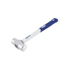 TOOLCRAFT - Maceta Mazo de 4 Lb Mango Fibra de Vidrio 12 Pulgadas