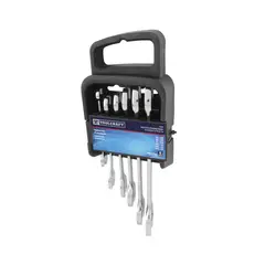 TOOLCRAFT - Juego de Llaves 6 Piezas Boca Fija 1/4'' hasta 7/8''