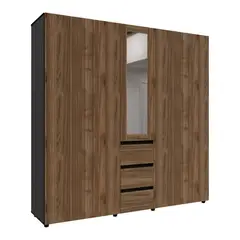 undefined - Armario Covalt 200x200x50cm Gales Negro