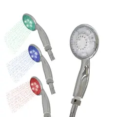 HICASA - Teleducha Led Baño Tres Colores