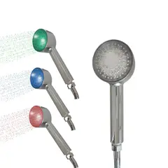 HICASA - Teleducha Led Baño Tres Colores