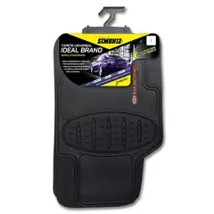 SIMONIZ - Tapete Universal Kia PVC Negro 3Pzs