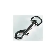 BARON - Gancho de Perno de Níquel con Ojo Redondo Giratorio 9.53 Mm