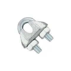 GENERICO - Abrazadera Cable Alámbrico Zp 1/8in 10pk