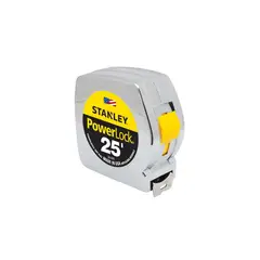STANLEY - Cinta Métrica de Metal En Estuche de 1 Pulgada x 7.62
