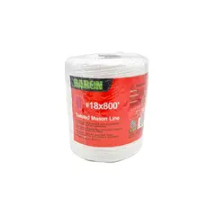 BARON - Cuerda para Albanileria Trenazada N 18 Blanco x 243.84m