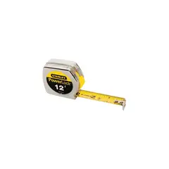 STANLEY - Cinta Métrica Powerlock de 12 Pies X 1.90 cm