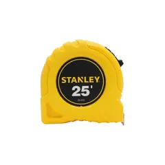 STANLEY - Cinta Métrica de Seguridad de 1 Pulgada por 25 Pies
