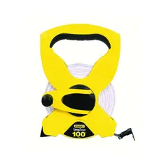 STANLEY - Cinta Métrica de Regla 30.48 m x 1.27 cm. Hoja de Fib