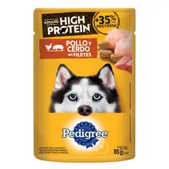 PEDIGREE - Alimento Húmedo Para Perros Pollo Y Cerdo 85gr