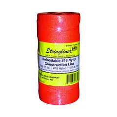 STRINGLINER - Cable #18x1000ft Trenzado Naranja Fluorescente