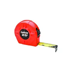CRESCENT - Cinta Métrica de Regla Org Hi-viz de 2.54 cm x 7.62m