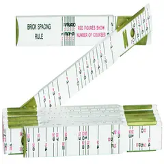 CRESCENT - Regla Plegable de 1.83m x 1.59cm de Albañiles
