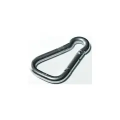 BARON - Gancho de Resorte de Seguridad Acero Inoxidable 6