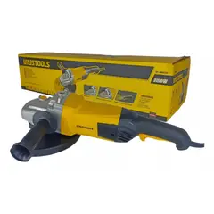 UYUSTOOLS - Pulidora Angular Profesional con Disco de 9 Pulgadas + Accesorios