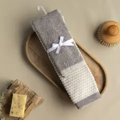 JUST HOME COLLECTION - Set x 2 Toallas de Manos Visita 500gr 40x70 cm Gris