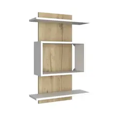 JUST HOME COLLECTION - Mueble Auxiliar Baño Massana Duna+Blanco 79.5x51.3x17.5 Cm