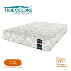 MUEBLES Y COLCHONES TRU - Colchón Journey Sencillo 100x190