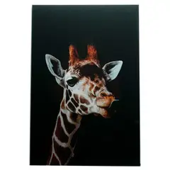 JUST HOME COLLECTION - Cuadro En Vidrio 60 x 40 cm Sabana Africa Jirafa
