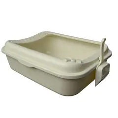COLMASCOTAS - Arenera Importada Suspiro Pequeña Beige