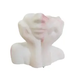 DE CONCRETO - Florero Face De Cemento 95X5 Cm Mármol Rosa