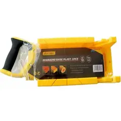 UYUSTOOLS - Serrucho Con Base Plástica 2pcs 12" Inglete