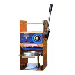 FERTON - Sellador Tapas para Vasos de 7 y 22 Oz Hasta 450 Vasos/h