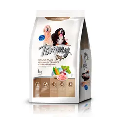 TOMMY PETS - Alimento Seco Para Perros Tommy Dogs Adulto Raza Mediana X 1 Kg Tommy Dogs