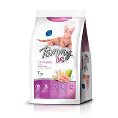 TOMMY PETS - Alimento Seco Para Gatos Castrados Tommy Cats X 7 Kg. Tommy Cats