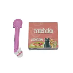 MICHIKO - Snack Caja X 50 Sobres Surtidos Salmón Y Atún + Cucharita