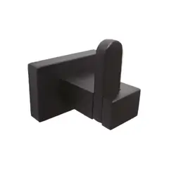 STRETTO - Percha Sencillo Rubo Negro Mate