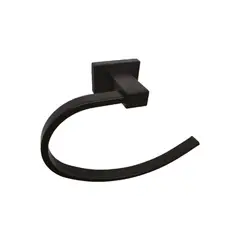 STRETTO - Toallero Aro Rubo Negro Mate