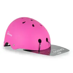 QMAX - Casco de Patinaje Infantil Rosado