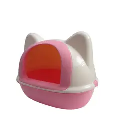 PET CENTER - Arenera Para Gatos 52x36x42cm Mediano Multicolor