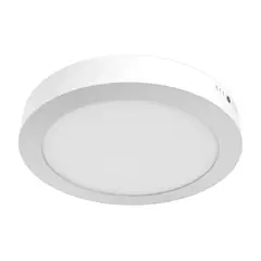 TECNOLITE - Panel Led Redondo Sobreponer 18W Luz Calida 3000K