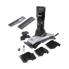 WOLFOX - 2 Máquinas para Cortar Cabello Inalámbrica Con Peines