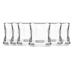 JUST HOME COLLECTION - Set X 6 Vasos Vivaldi Cortos 250ml