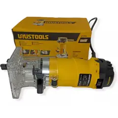 UYUSTOOLS - Rebordeadora Ruteadora Profesional de 1/4 Pulgadas 510W y Accesorios
