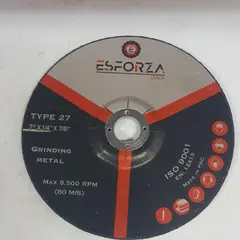 ESFORZA - Disco de Pulir T27 7" X 1/4" X 7/8"