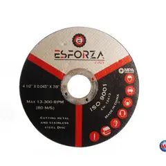 ESFORZA - Disco de Corte T1 41/2" X 0.045" X 7/8"