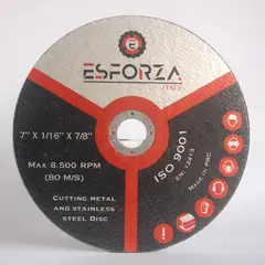 ESFORZA - Disco de Corte T1 7" X 1/6" X 7/8"