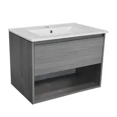 STRETTO - Mueble de Lavamanos Elevado Zoé Ulmo 70x46