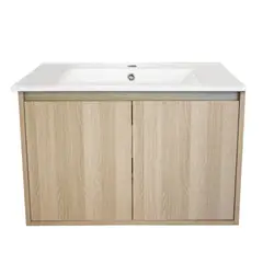 STRETTO - Mueble de Lavamanos Elevado Amelie Acácia 50x46
