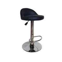 RTA DESIGN - Set X2 Sillas De Bar Roma Bm-176 89 X 38 Negra