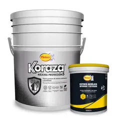PINTUCO - Combo Base Tint 5 Galones Koraza + Estuco Acrílico 6 Kg