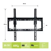 ELECTRIC LINE - Soporte Ajustable TV de 30-70 pulgadas 40 Kg con Nivelador