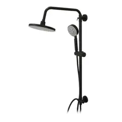 STRETTO - Columna Ducha Venti Negro Mate